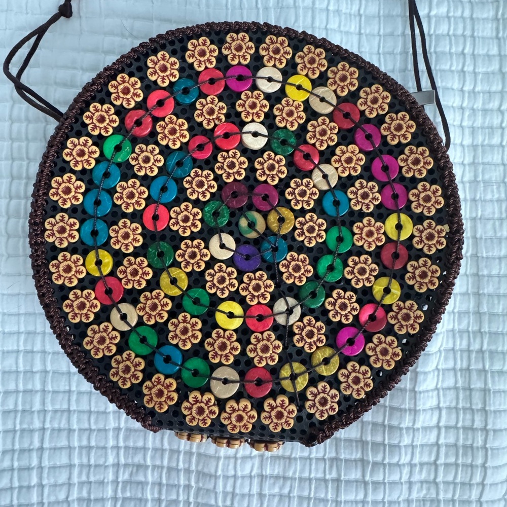 Boho Button pocketbook brand new without tags never used.